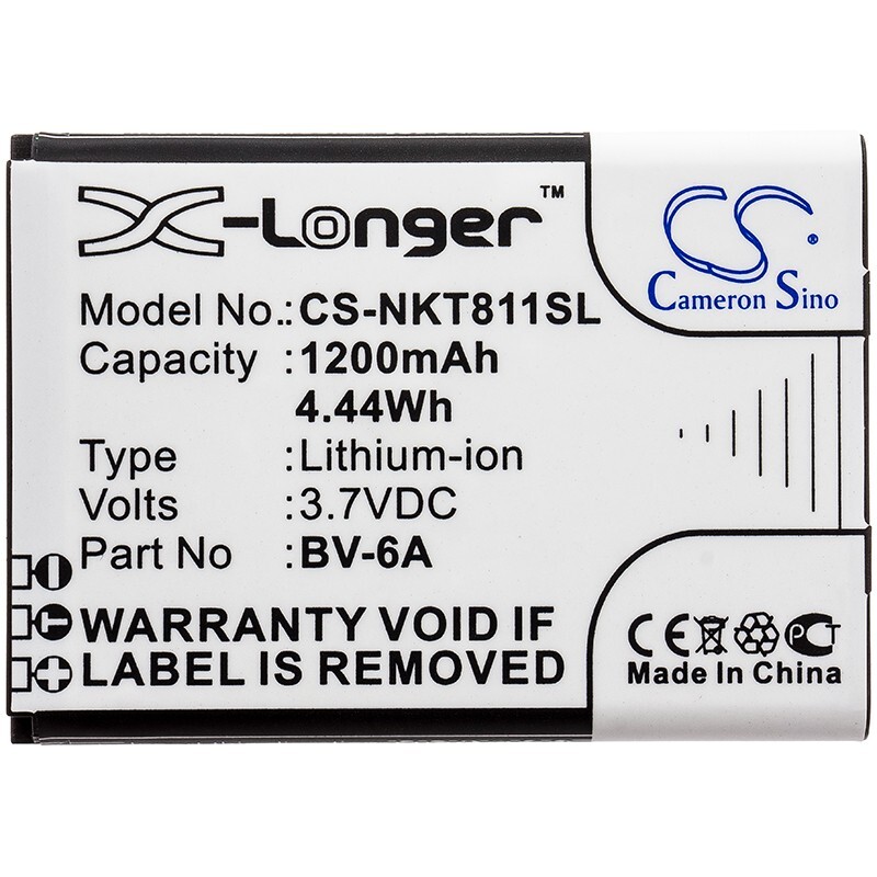 BATTERIE 1200mAh Type BV-6A For Nokia 2720 8110 TA-1048 TA-1059 TA-1295, V Flip