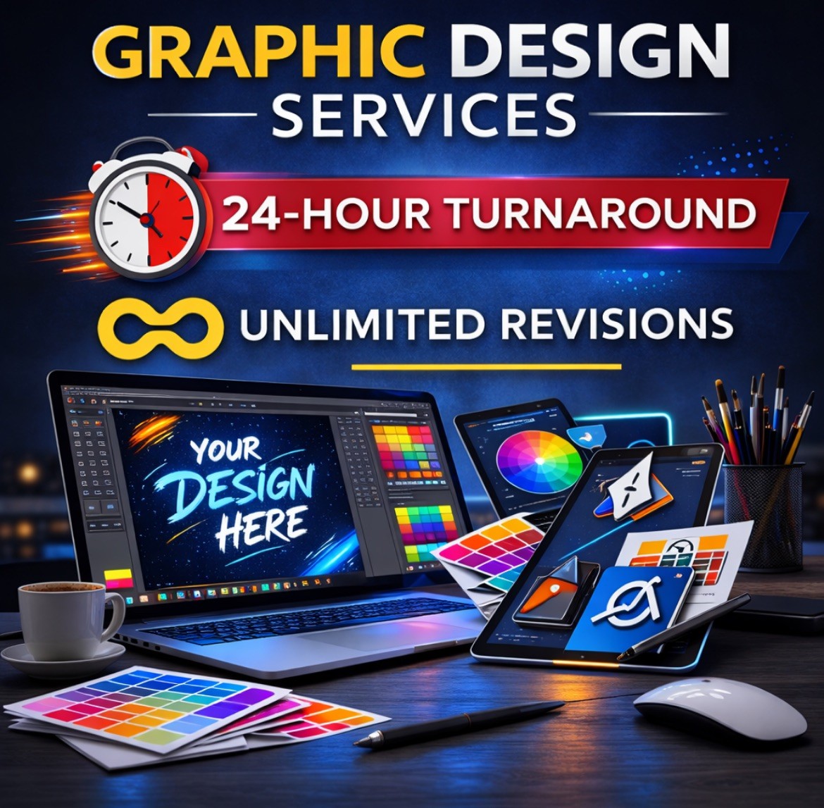 CUSTOM FLYER DESIGN, LOGO, STORY Graphic,  Small Business Professional Design