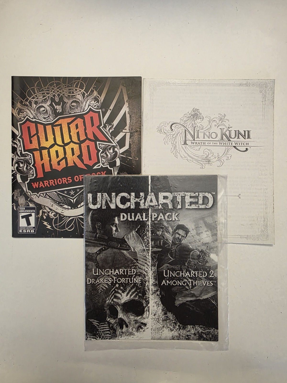 Sony Playstation 3 Game Manual Lot F