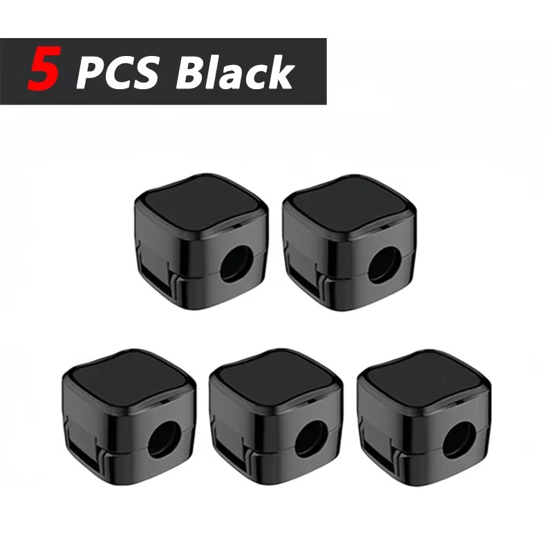 ​Magnetic Cable Clips Adjustable Cord Holder | Adhesive under Desk Mgmt Organize