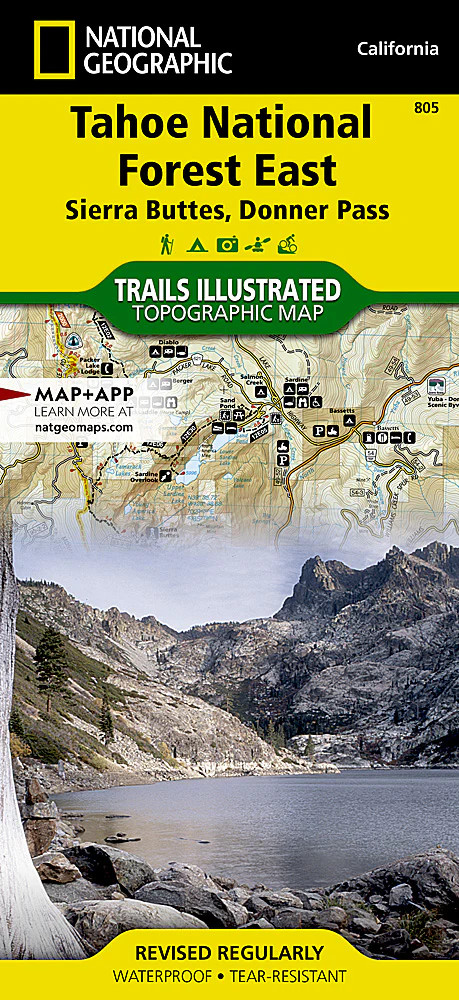Tahoe National Forest East: Map #805