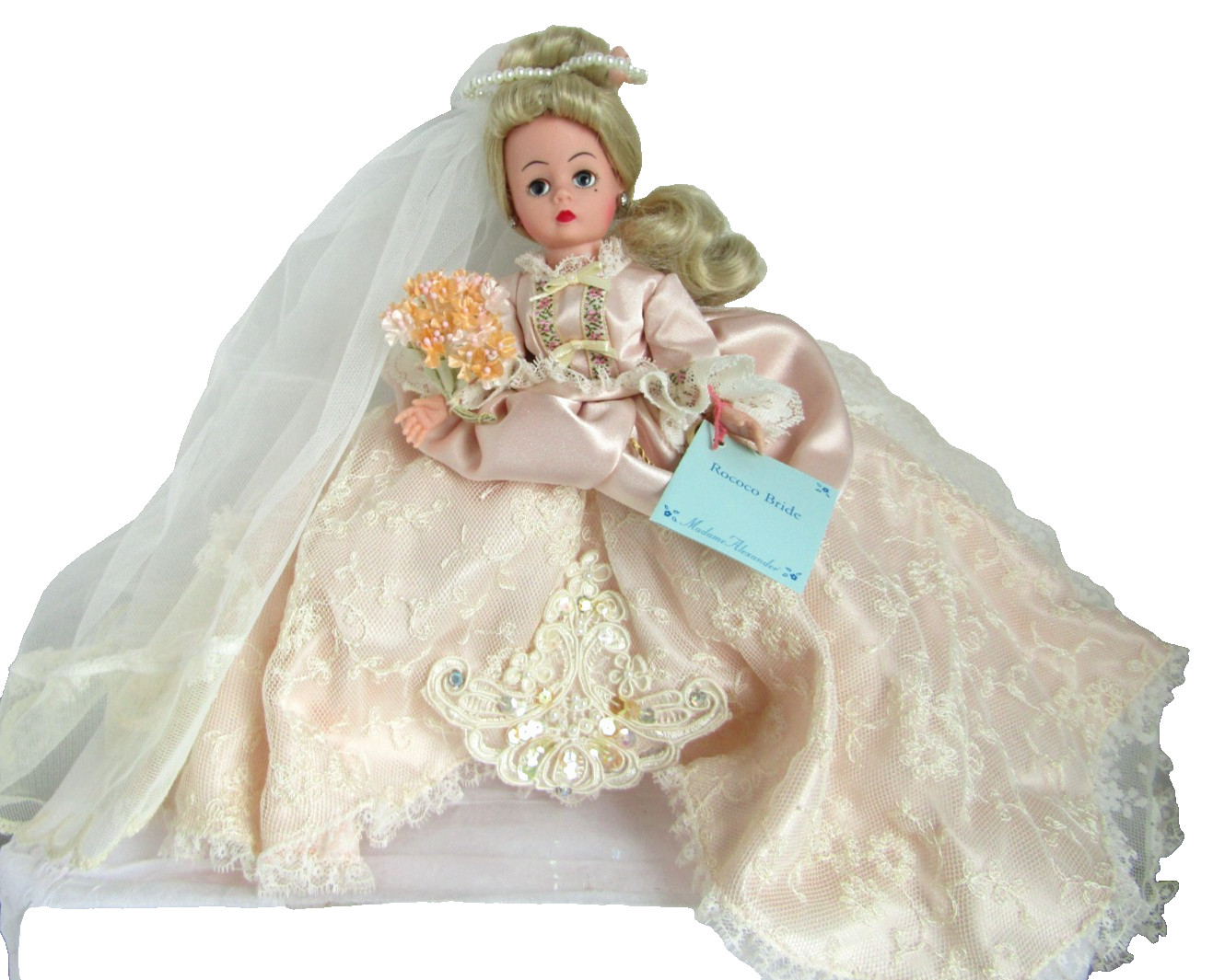 Madame Alexander 10" ROCOCO BRIDE Doll #22460 75th Anniversary 1998 Cissette MIB