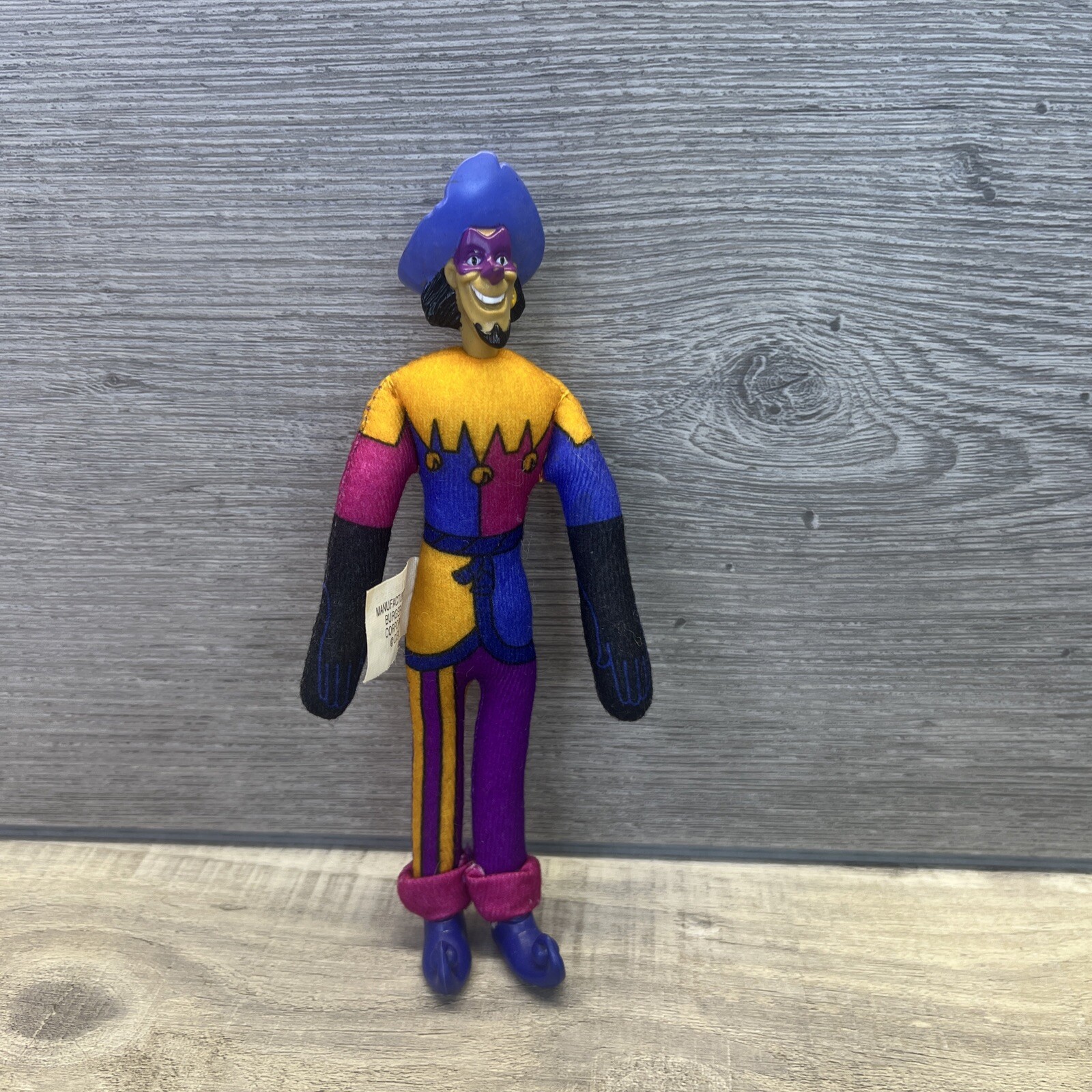 Clopin Jester Hunchback of Notre Dame Burger King Kids Toy Vintage 90s
