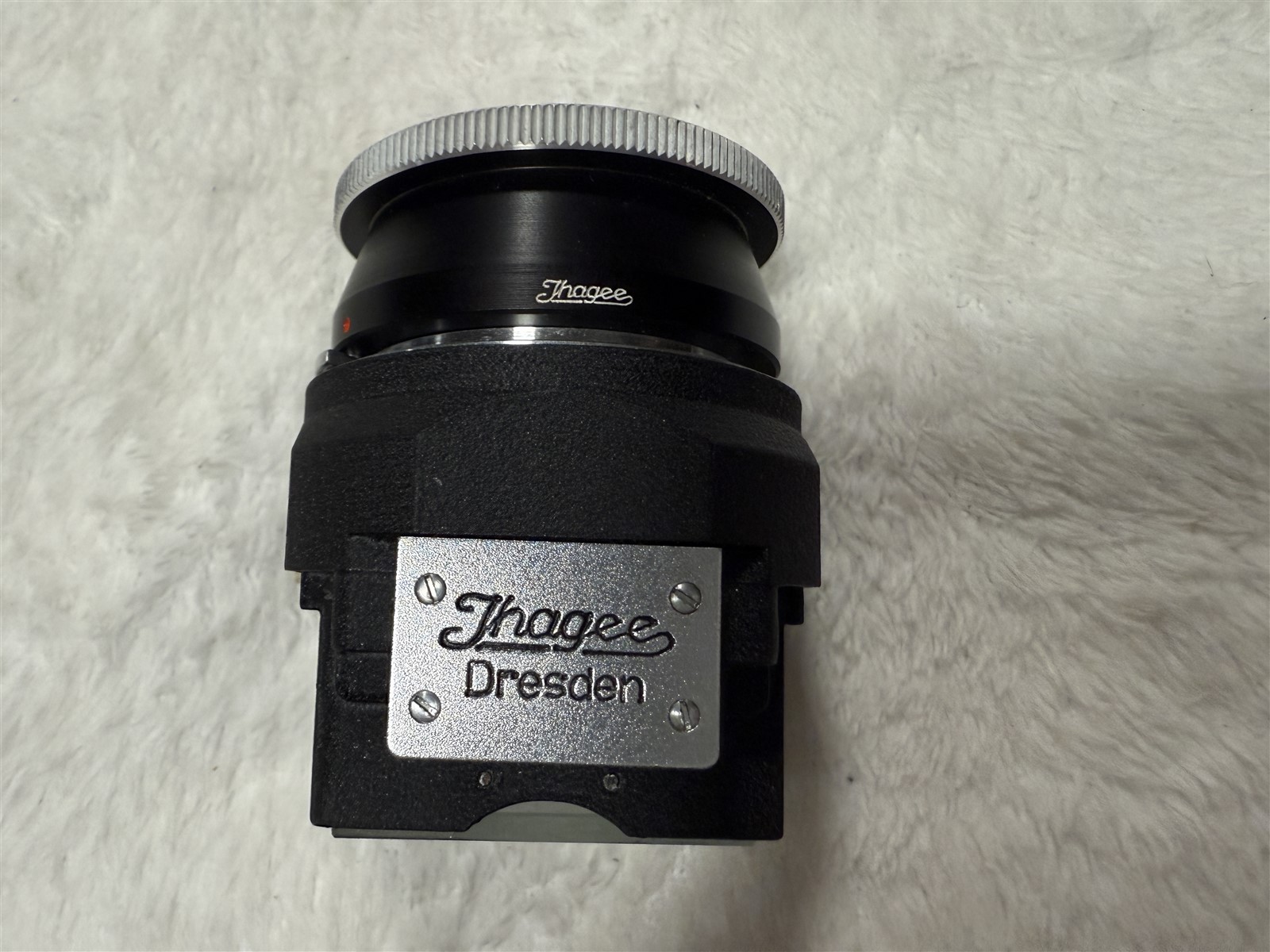 VINTAGE IHAGEE DRESDEN LENS MAGNIFER INSERT VIEW FINDER WITH LENS MAGNIFYING