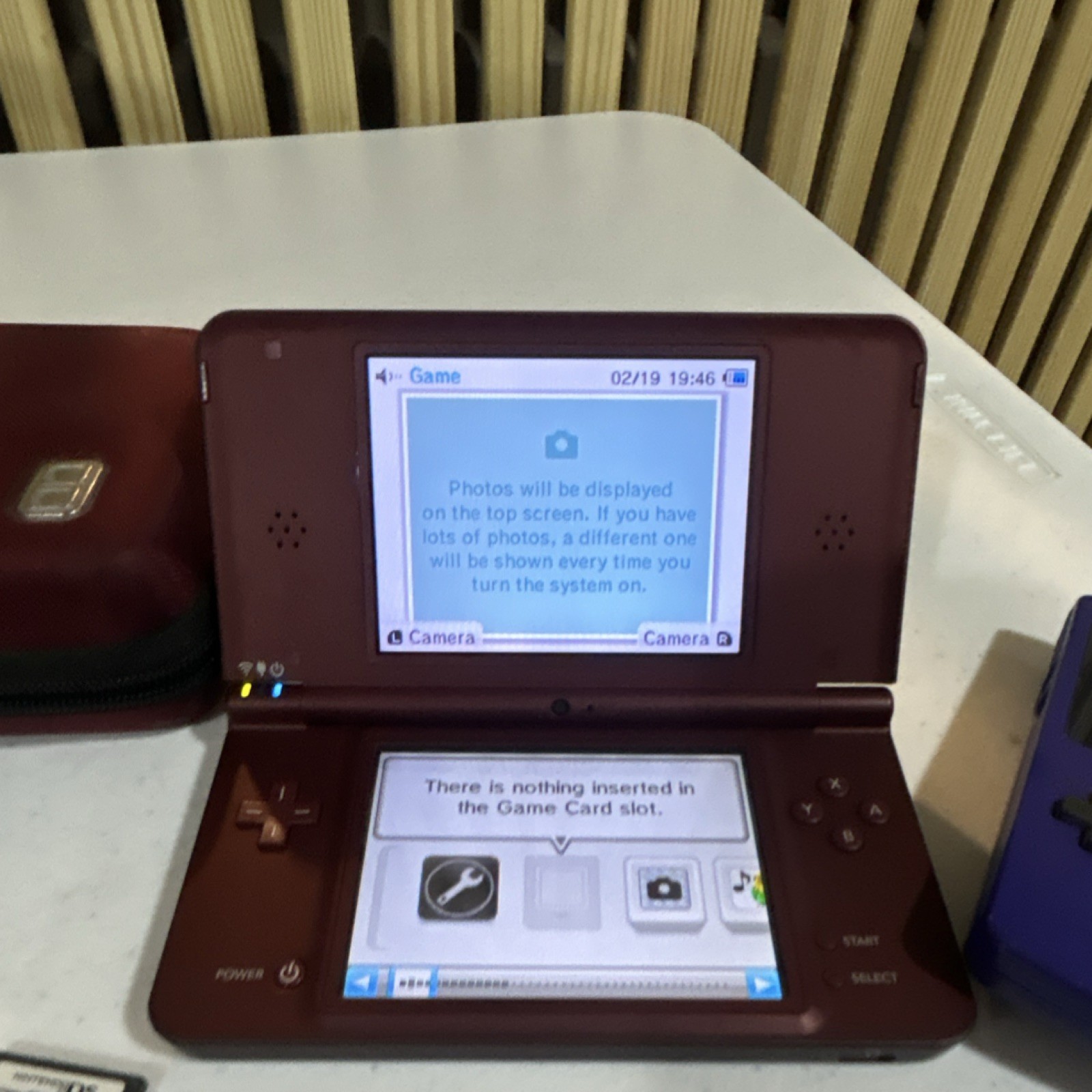 Nintendo DSi XL & Game Boy Color Mixed Lot Mario Games Charger Carrying Case