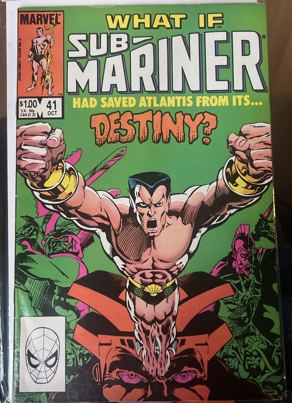 What If Sub-Mariner Had Saved Atlantis From It’s Destiny?  #41 October 1983