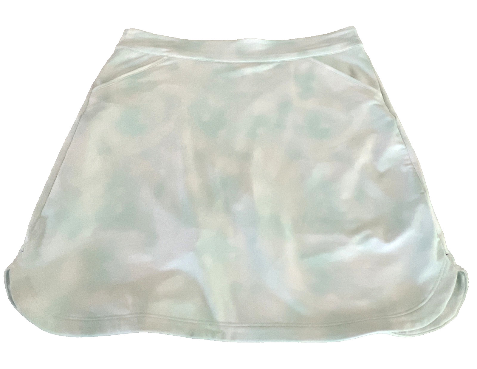 Peter Millar Golf Skort Tennis Pickleball Green/White Womens M Pull on 18" LONG