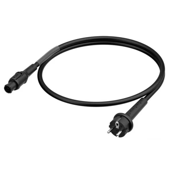 Neutrik 1028916 Power Cable Black 3m