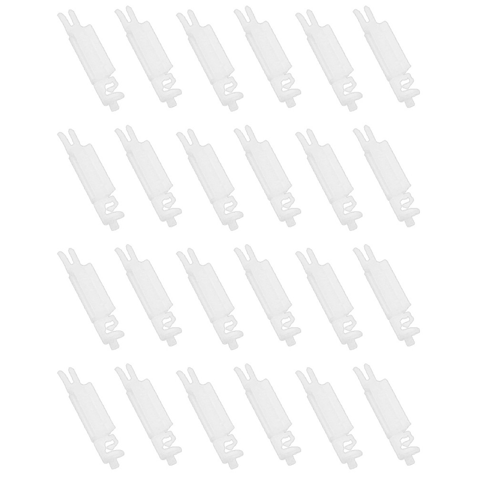 24Pcs 8120AL 8120AF Front Windshield Trim Strip Fixed Clamp Clips Car Clip2319