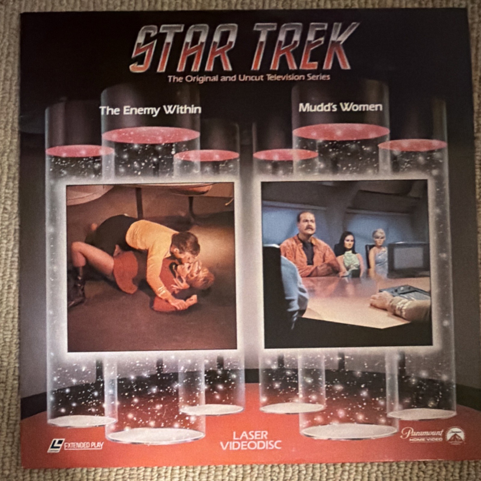 Star Trek The Original and Uncut Television Series LaserDisc William Shatner
