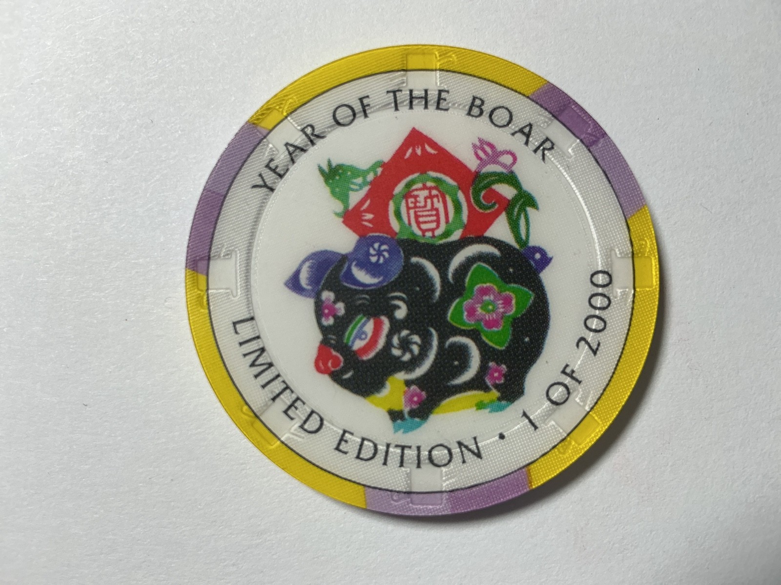 $5 Crystal Park Casino, Crystal City, CA - Year of the Boar