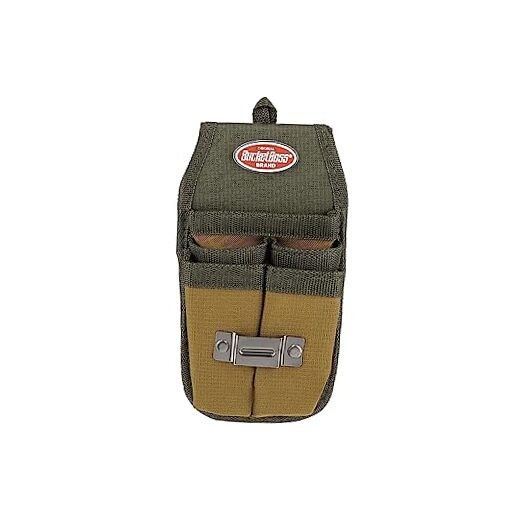  Four-Barrel Tool Sheath with FlapFit to Fit Instantly Over a Belt or Into a 