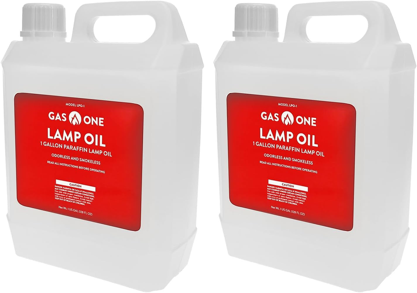 2 Pack Liquid Paraffin Lamp Oil – 1 Gallon Clear Oil Lamp – Multifunctional Lamp