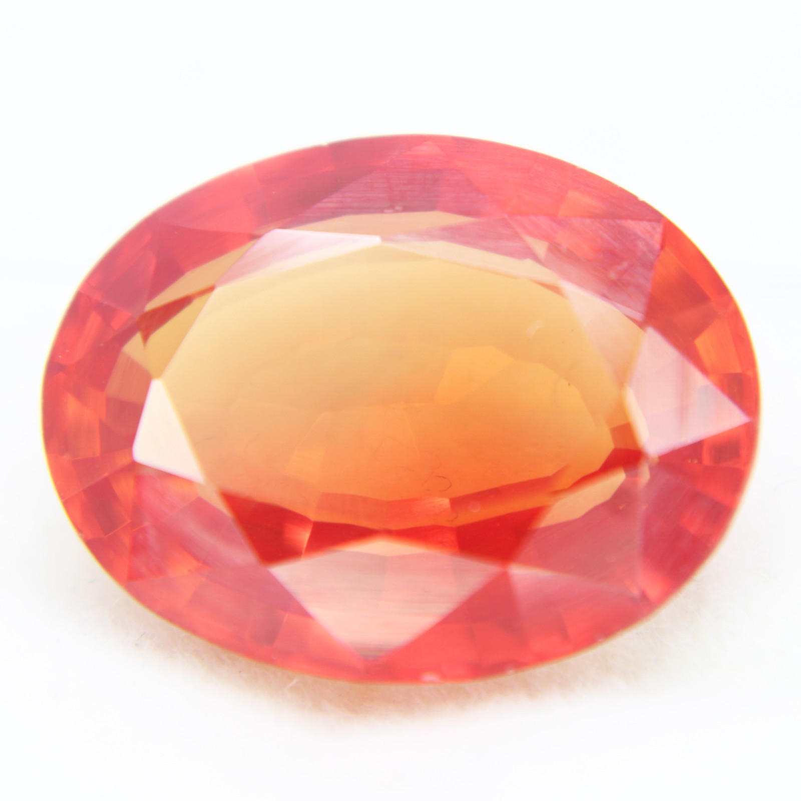 17.60 Ct Natural Spessartite Orange Garnet Oval Loose Gemstones Certified