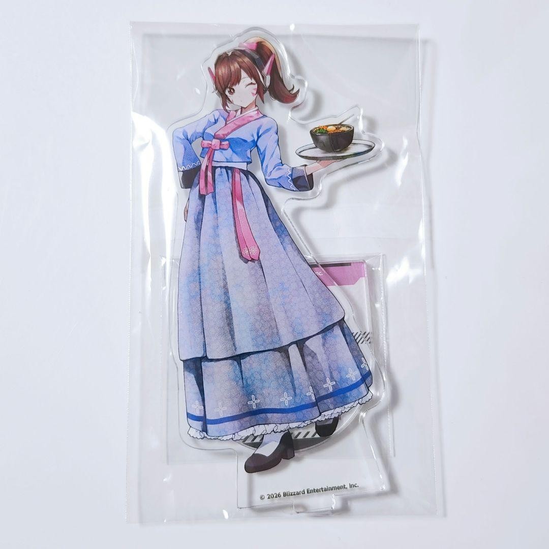 Overwatch Dive Cafe Acrylic Stand D.VA