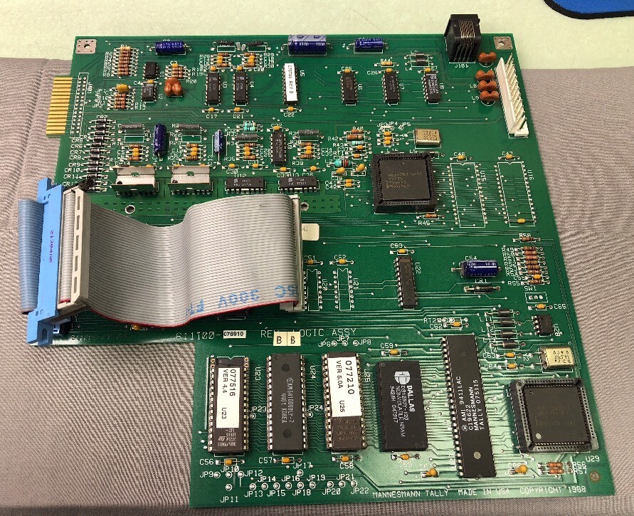 Tally T661 24Mhz Main Logic PCBA Board 611965-078641