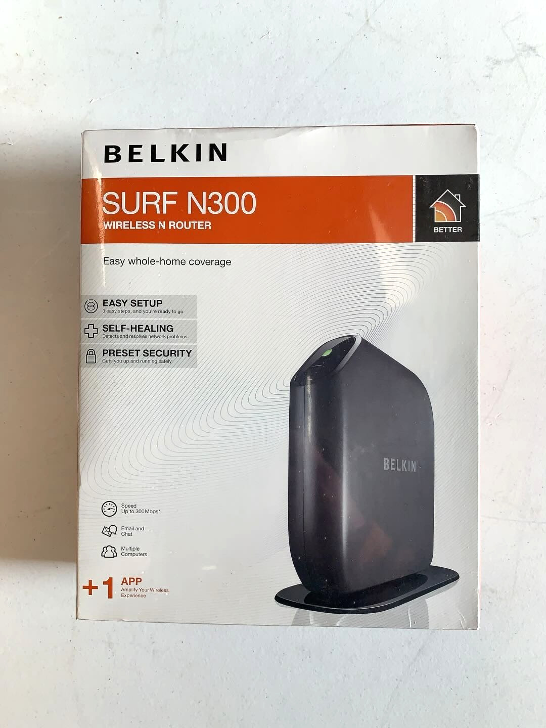 BELKIN SURF N300 WIRELESS N ROUTER New