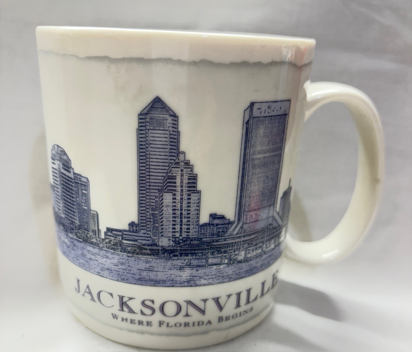 Starbucks Jacksonville Where Florida Begins Architecture Series 18 Oz Mug #60326