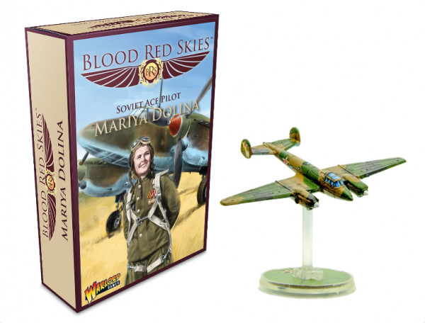 Soviet Mig-3 Ace Alexandr Pokryshkin Blood Red Skies Warlord Games WW2