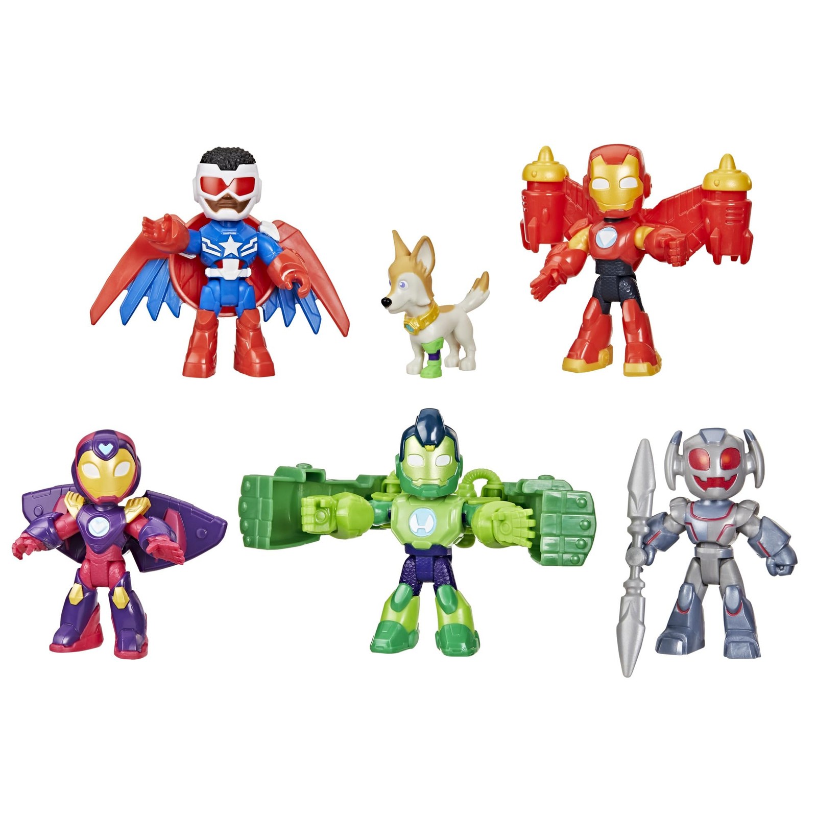 Marvel Iron Man and his Awesome Friends Armored-Up Standard, Multicolor 