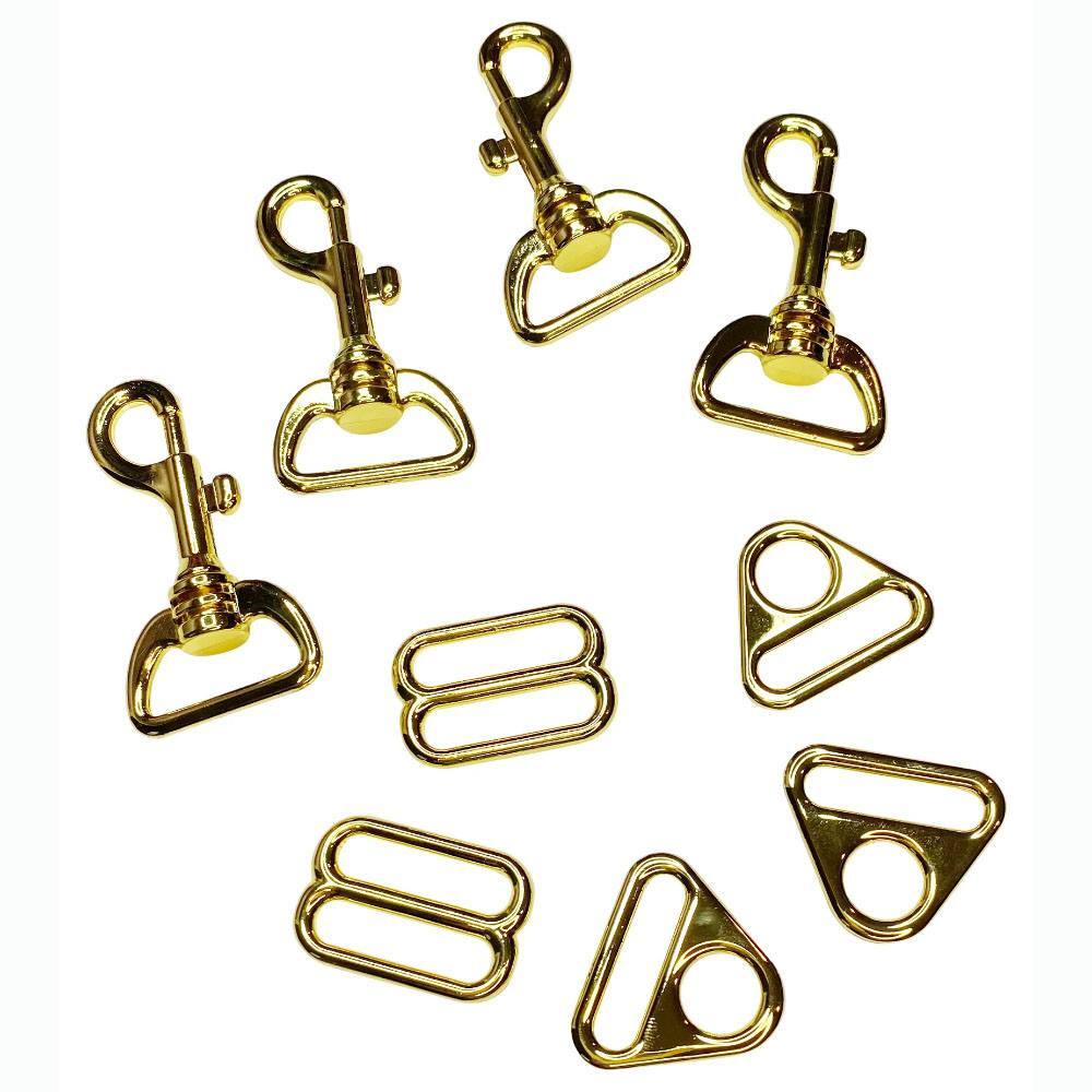 Sassafras Lane Designs Parker Pack Hardware Kit, Gold