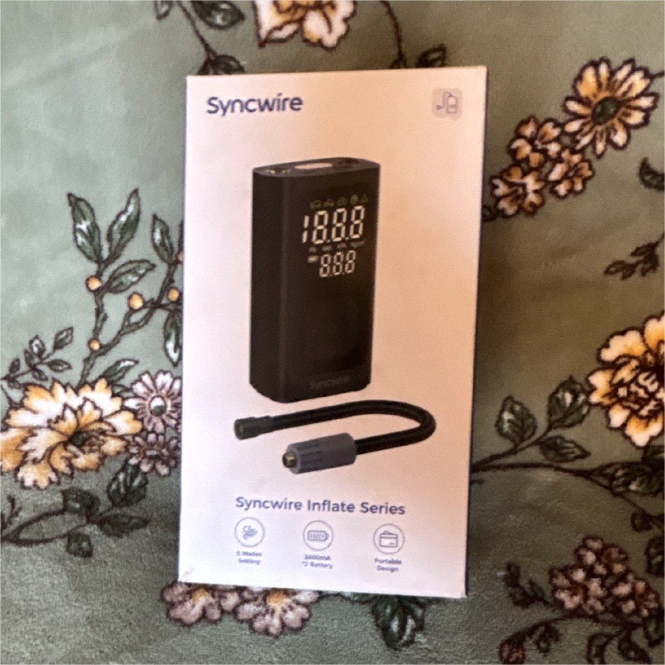 Syncwire Inflate 190 Portable Inflator Air Pump 