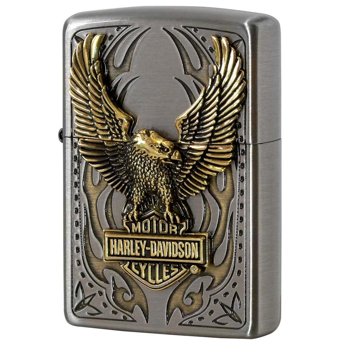 Harley Davidson Zippo Lighter Japan Limited Nickel Collectible New