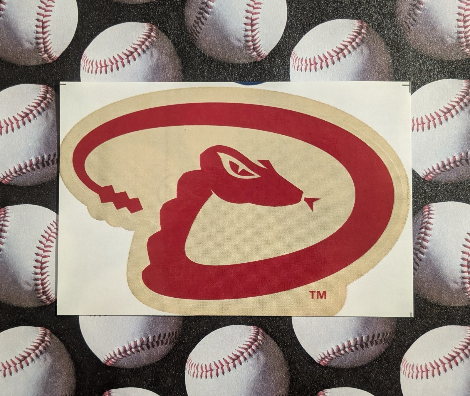 Arizona Diamondbacks Logo Sticker - 2014 MLB Vending Series - DBacks Baseball