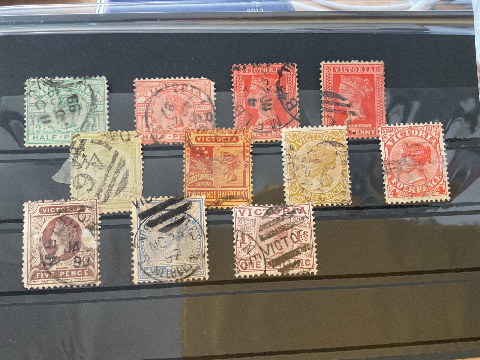 Australia Victoria 1885 - 1900   used stamps   B3549