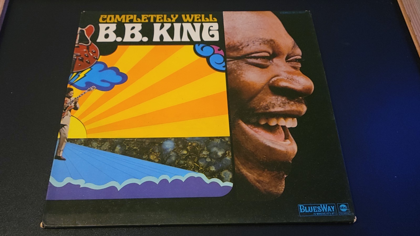 B.B. King   Completely Well    Vinyl LP 1969 Bluesway  JUST COVER NO RECORD