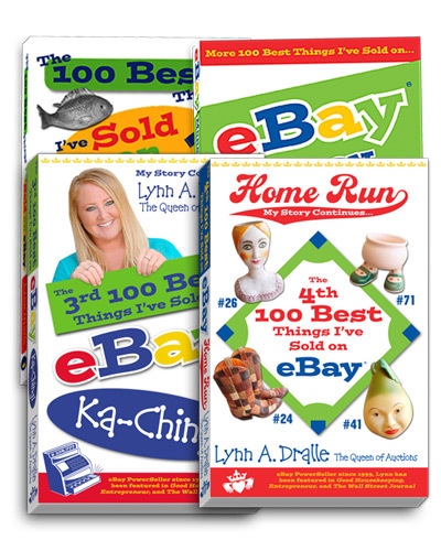 All 4 100 Best Things I've Sold on eBay Books Series Lynn Dralle How to Sell NEW