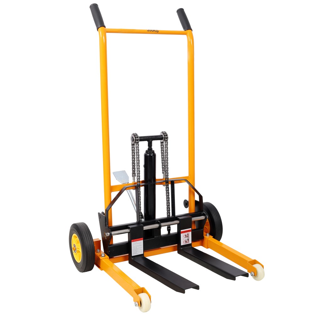 Manual Forklift Pallet Stakcer, Load  Capacity 440 Lbs, Hydraulic Material 
