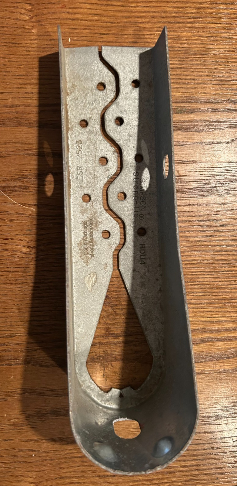 Simpson Strong-Tie HDU4-SDS2.5 Predeflected Holdown Only No SDS Screws New (1)