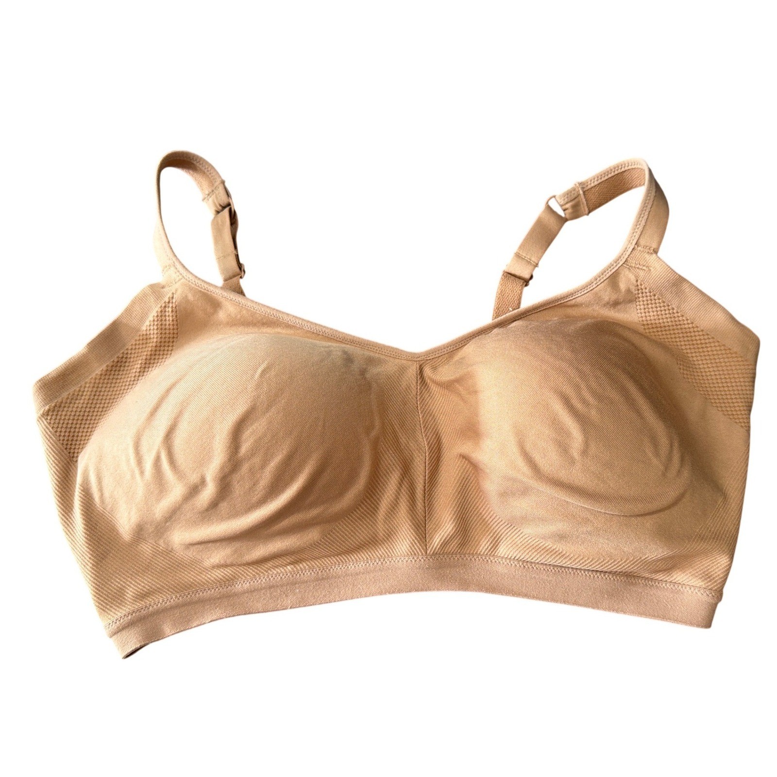 Warners Bra 2X Easy Does it Underarm Smoothly Seamless Stretch Wireless