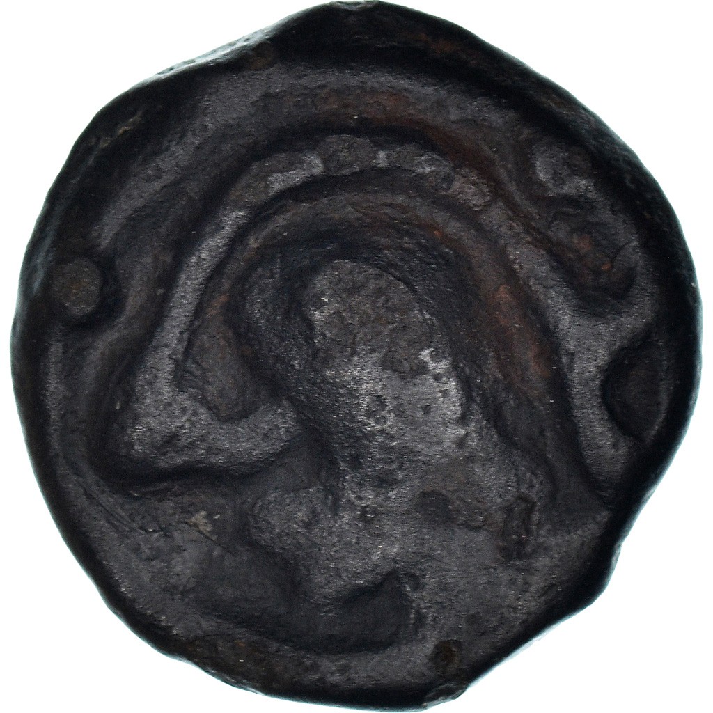 [#908915] Coin, Senones, Potin, AU, Potin, Delestrée:2651