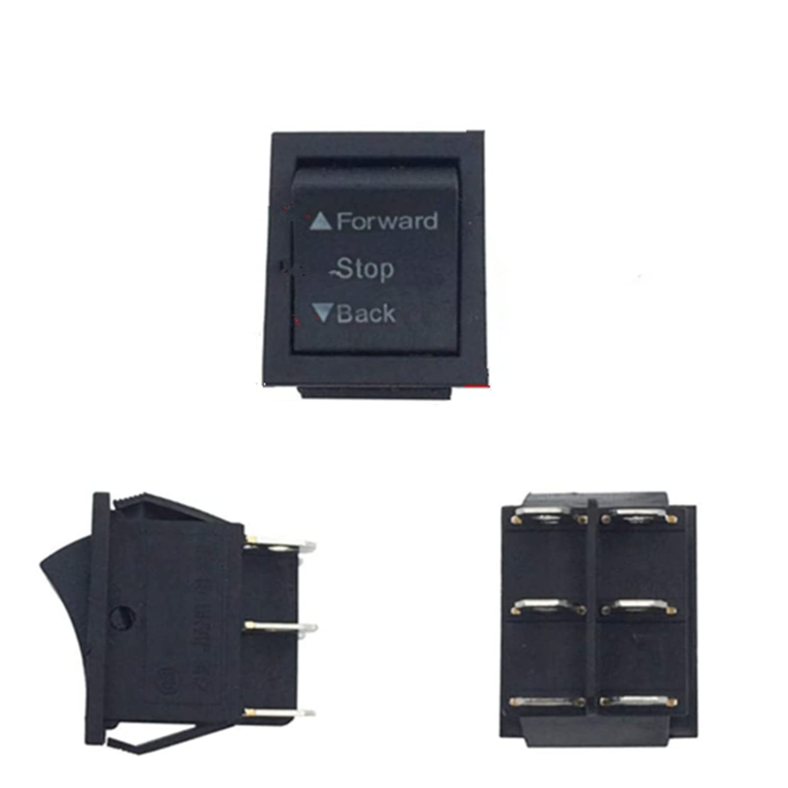 2 Pcs Forward Stop Backward Shift Switch Accessories, Children's Electric... 