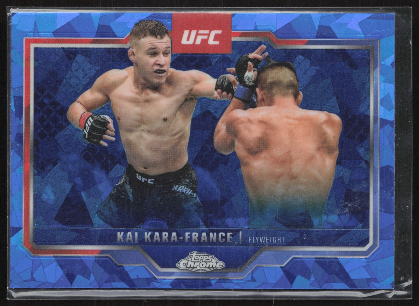 2025 Topps UFC Chrome Sapphire Kai Kara-France #81