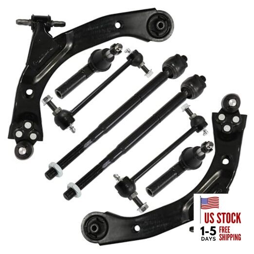8PCS Front Lower Control Arm Assembly Suspension Kits K620301 8PCS Front lower