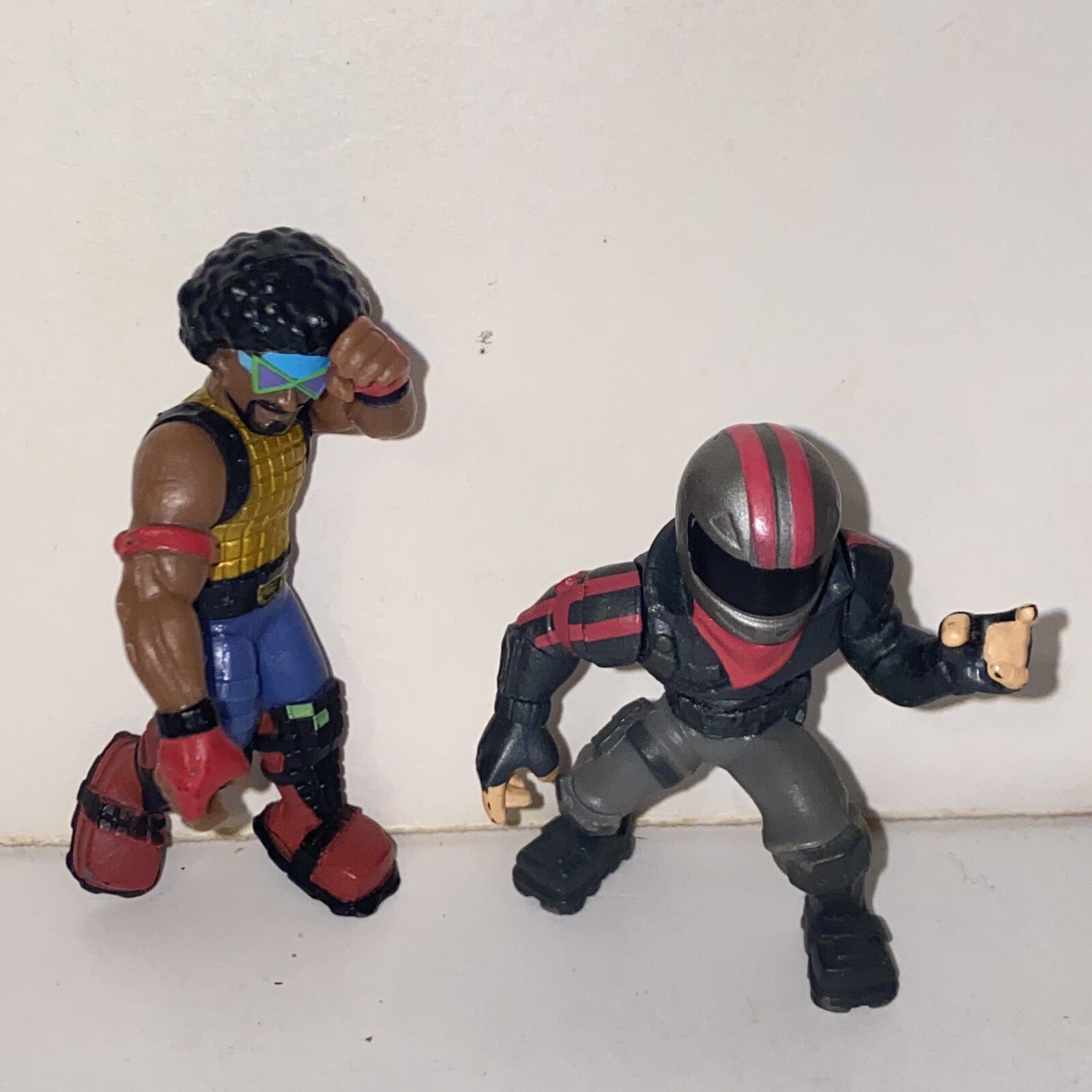 Fortnite Epic Games Mini Figures 2" Burnout & 2.5" Funk Ops Moose Action Figures