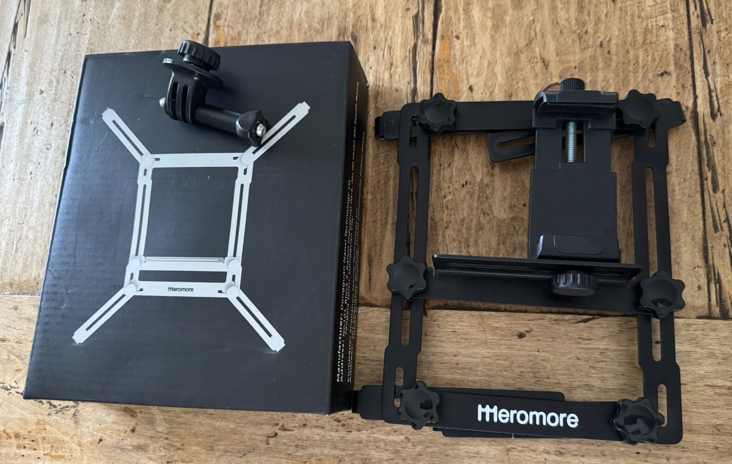 Black Fence Mount Action Camera Aluminum Fence Mount Compatible/Game Changer 