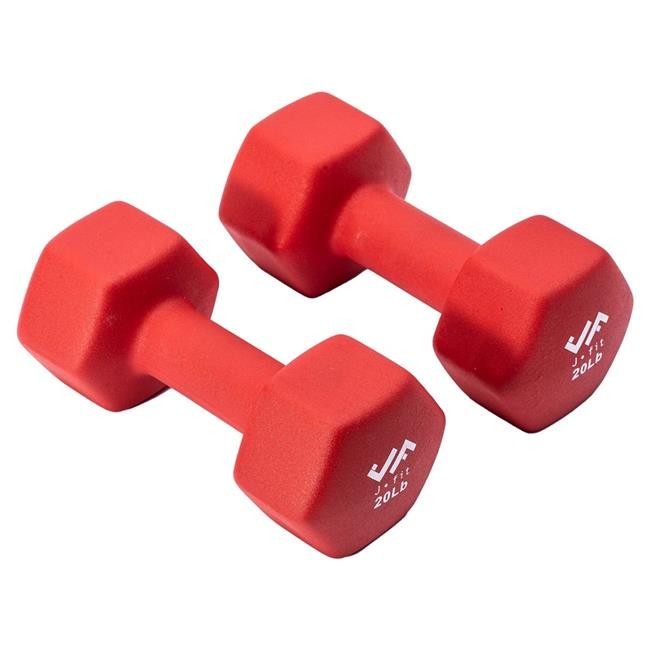 Champion Sports J-DBN3SET 3 lbs Neoprene Dumbbell Pack of 2