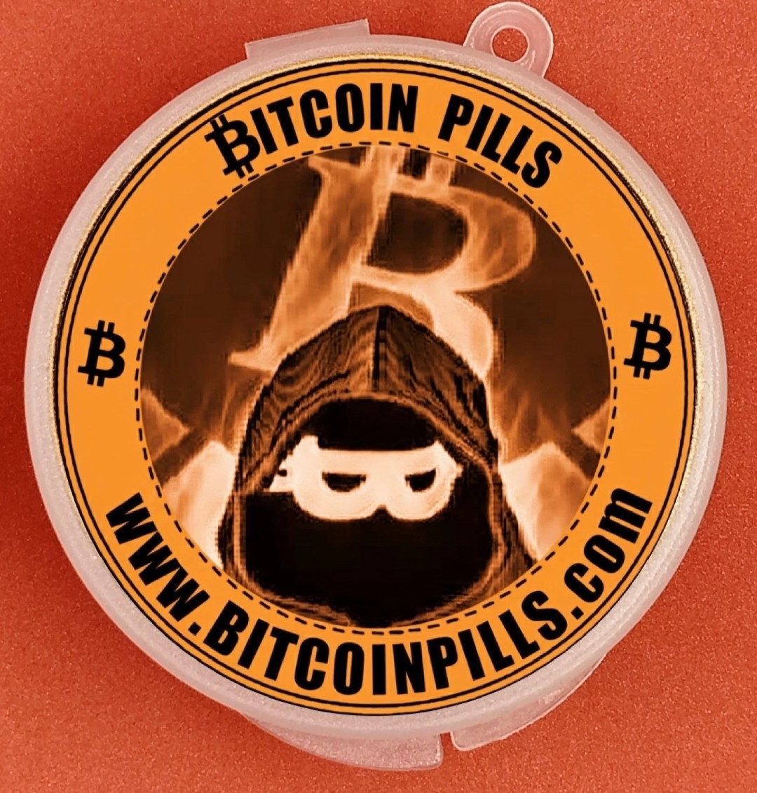Bitcoin TIMELOCKED Pill Loaded with Bitcoin-Physical Bitcoin like Casascius