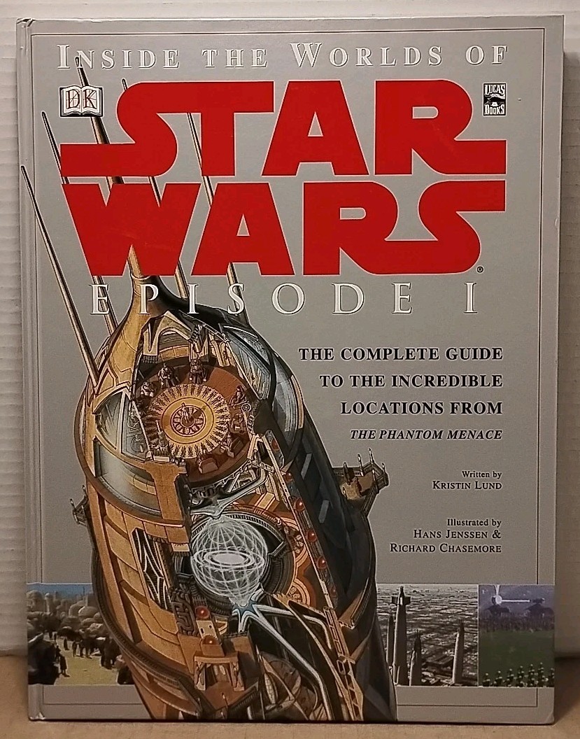Inside the Worlds of Star Wars Episode I Phantom Menace 2000 1st Ed 1st Print HC