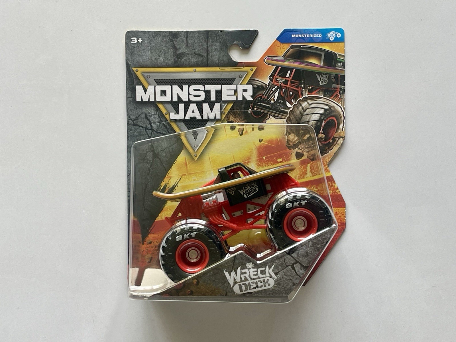 Monster Jam 1:64 Tech Deck Wreck Deck Die-Cast Monster Truck Series 45 (2026)