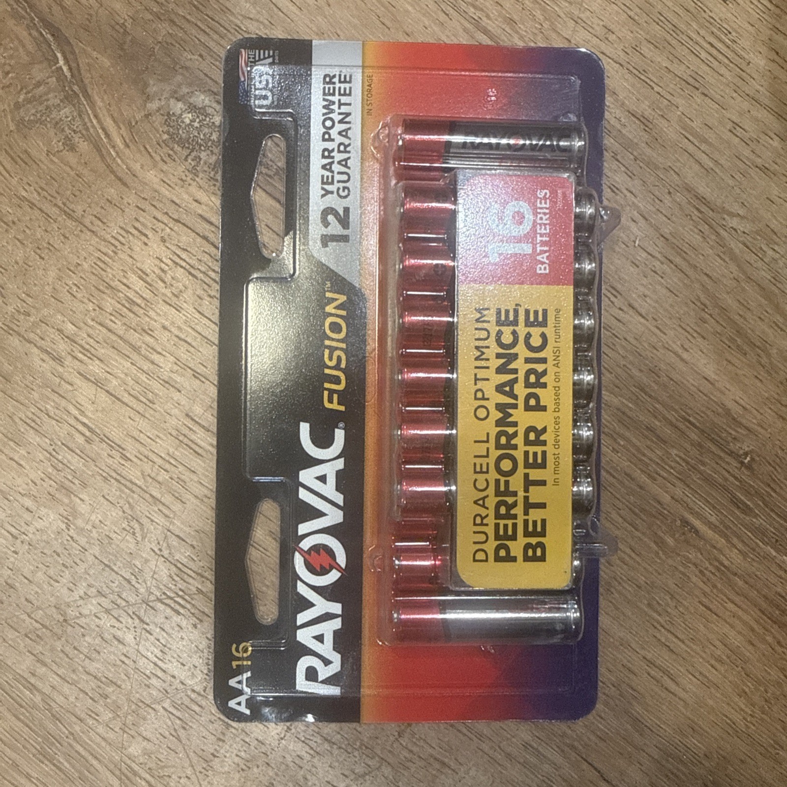 Rayovac 824-16L 16pk AAA Batteries New