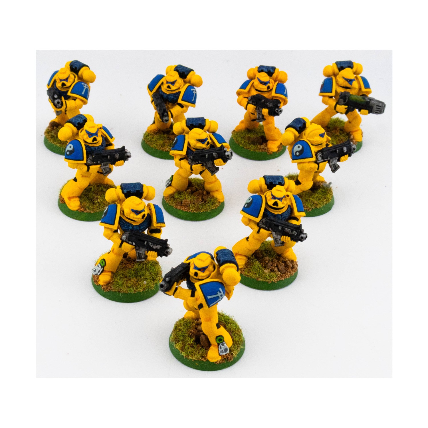 GW 40k Space Marine Plastic Loose Mini Space Marine Tactical Squad #439 NM