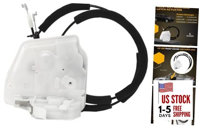 Door Lock Latch Actuator Compatible with 2010 2011 2012 Front Left Driver Side
