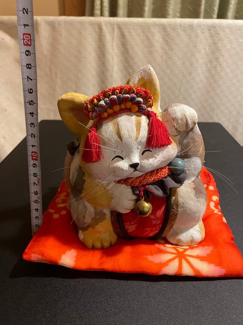 Maneki-neko (Lucky Cat) Ikuyo Ishiwata (Crepe) #QY0NB6