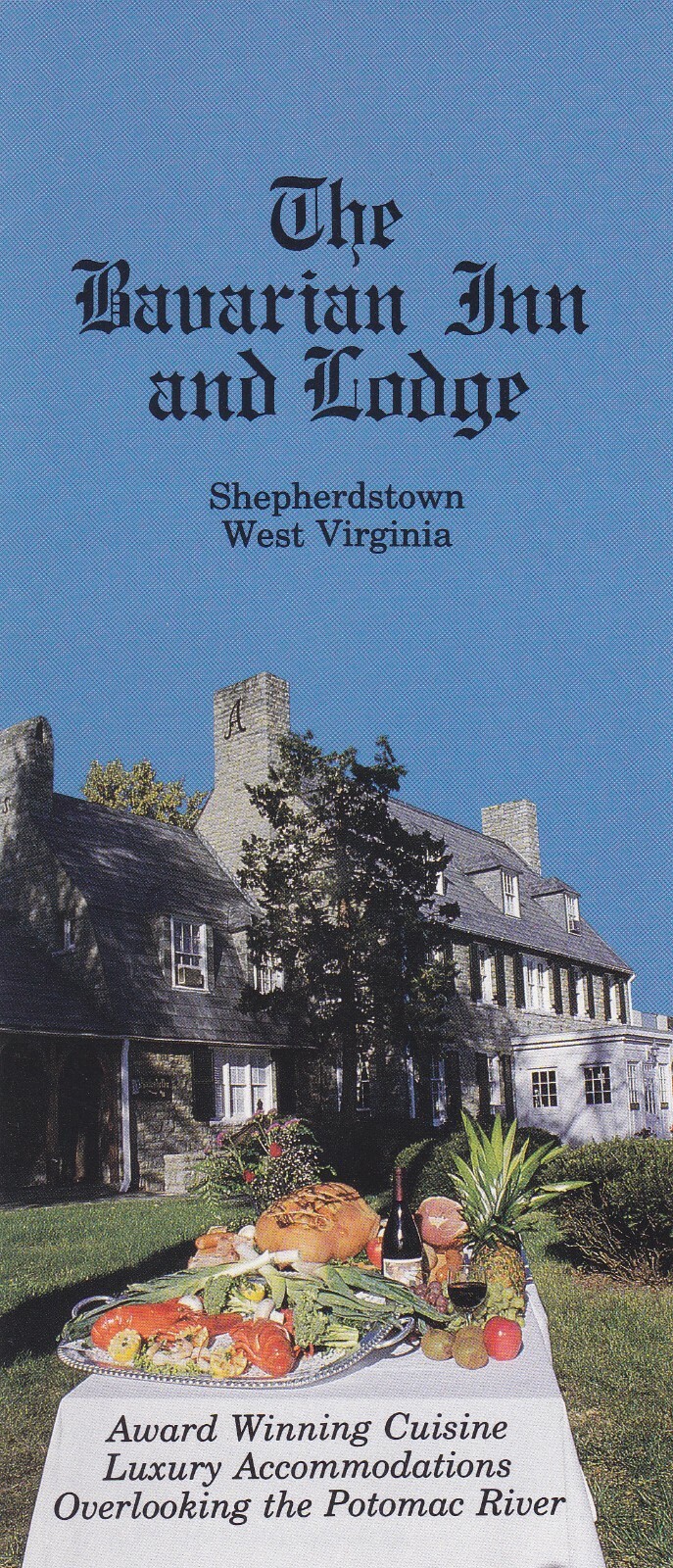 1980's The Bavarian Inn & Lodge Shepherdstown WV Brochure