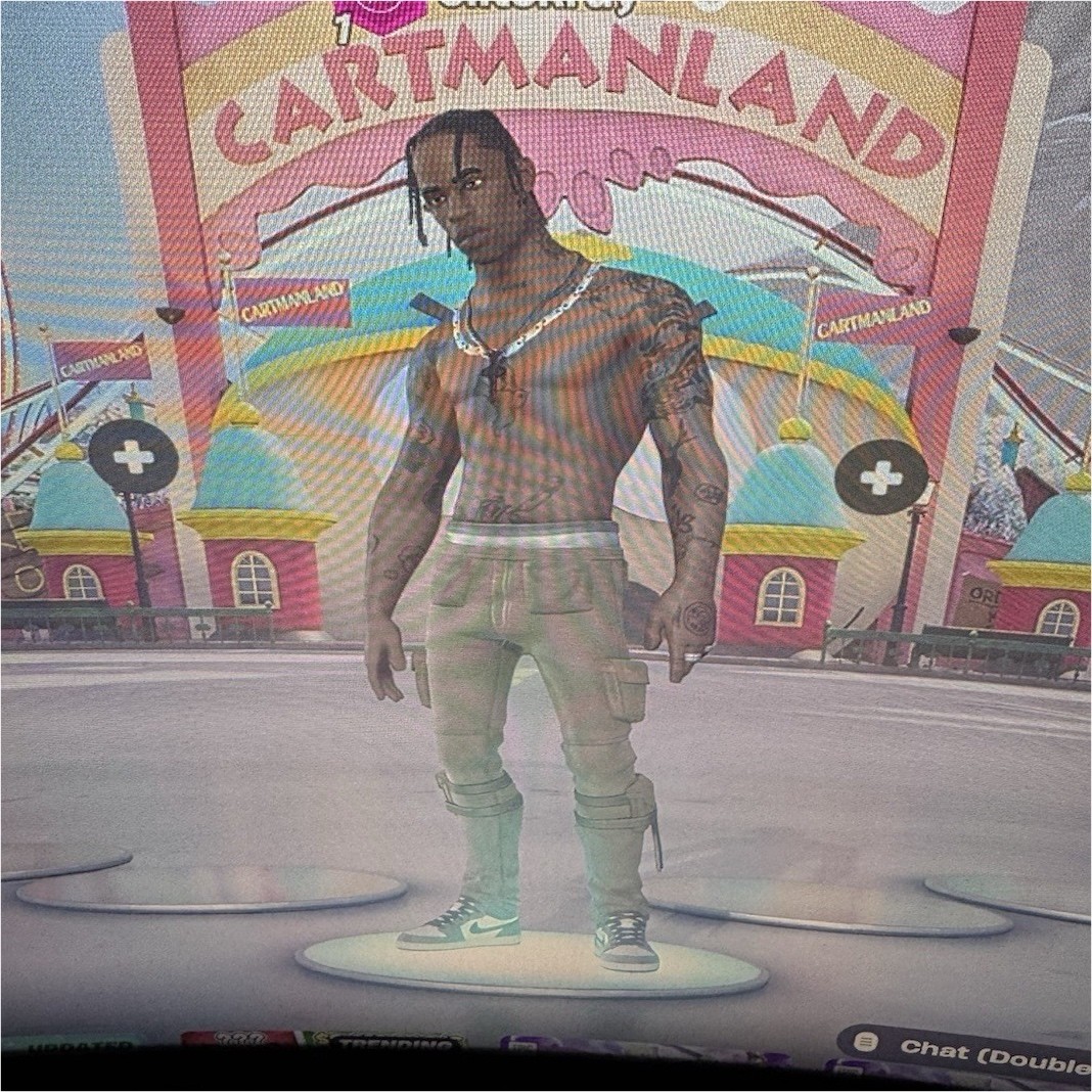 Fortnite Cartmanland character lobby screenshot